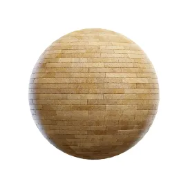 Beige stone brick wall 2